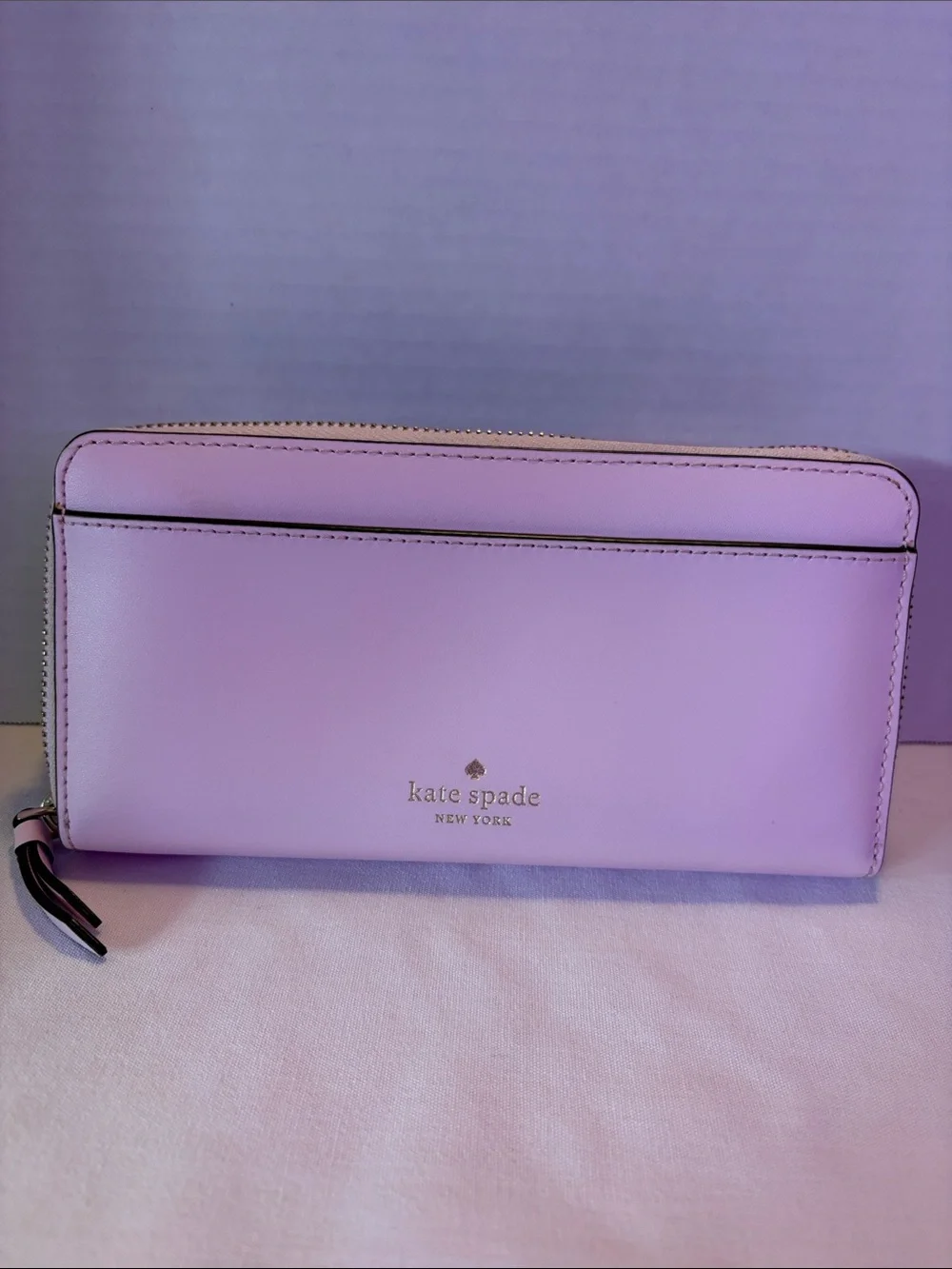 Kate spade flock party 3D parrot pink ladies wallet